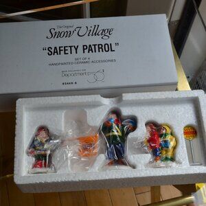Dept 56 Department 56 Safety Patrol Original Snow Village